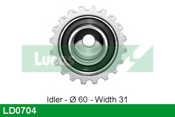 LUCAS ENGINE DRIVE LD0704 Tensioner Pulley, timing belt